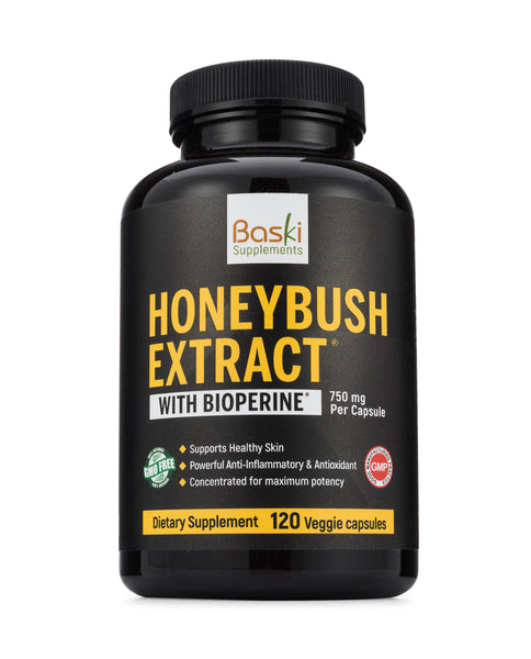 Honeybush Extract supplement for acne, eczema and psoriasis
